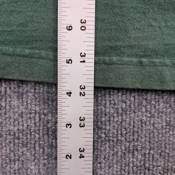 Carhartt Short Sleeve T Shirt Size 2XL Green Patch Logo Front Pocket - Picture 5 of 12